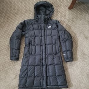 The northface metropolis knee length coat